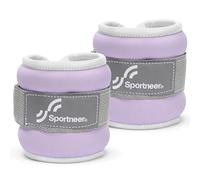 Sportneer Pesi per caviglie per gambe e braccia, set di pesi per donne e | Set di pesi per donne e uomini per allenamento della forza, corsa, camminata, fitness