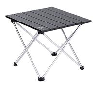 Sportneer Tavolo da Campeggio Leggero, Pieghevole in Alluminio Portatile con Valigetta e Borse di stoccaggio, Tavolino per all'aperto per Picnic, Campeggio, Spiaggia, Escursionismo, Viaggi, Pesca, S