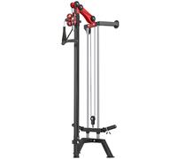 SPORTNOW Cable Station da Parete con Barra Lat Pulldown, Nero