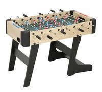 SPORTNOW Calcetto Balilla con Impugnature Antiscivolo Verde e Legno