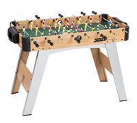 SPORTNOW Calcio Balilla con 22 Giocatori, 109 cm, Rovere Giallo