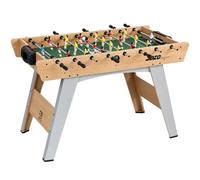 SPORTNOW Calcio Balilla con 22 Giocatori 121x87x77 cm Legno Naturale