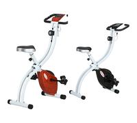 SPORTNOW Cyclette da Casa Pieghevole a 8 Resistenze in Acciaio