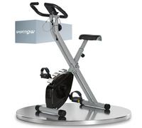 SPORTNOW Cyclette Magnetica Pieghevole da Casa con Resistenza a 8 Livelli, Displ