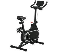 SPORTNOW Cyclette Professionale Magnetica con Volano da 4kg, Cyclette da Casa con Display LCD, Manubrio e Sellino Regolabili