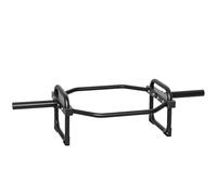 SPORTNOW Olympic Trap Bar, bilanciere esagonale da 2" con capacità di 300 kg, bilanciere per il sollevamento pesi facile da caricare e scaricare per Bench Press, Deadlifts, Shrugs, Squats e Farmers