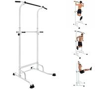 SPORTNOW Power Tower per Dip e Trazioni Altezza Regolabile 176.5-227cm