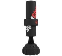 SPORTNOW Sacco da Boxe da Terra con Bersaglio con Base Riempibile Nero