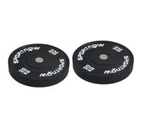 SPORTNOW Set 2 Dischi Pesi da 20kg per Manubri e Bilanciere con Attacco Ø5cm