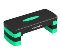 SPORTNOW Stepper Aerobico Regolabile, Step Palestra con Altezza 10/15/20cm, Step