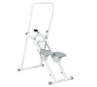 SPORTNOW Stepper Verticale Pieghevole Monitor LCD e Impugnatura Regolabile