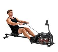 SPORTNOW Vogatore ad Acqua con Display LCD e PortaCellulare
