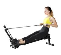 SPORTNOW Vogatore Pieghevole da Casa con Monitor LCD e Capacità 150 kg