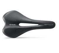 Sportourer by Selle Italia - Sella per Bicicletta Morbida, Resistente all'acqua, Ergonomica, Adatta a Tutti i Tipi di Bici - Nero