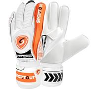Sportout Guanti da portiere con protezione per le dita, guanti da portiere per uomo, in lattice, 4 mm, per bambini, adulti, adolescenti