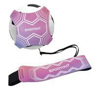 Sportout Kick Trainer da Calcio Attrezzatura, Cintura da Allenamento di Calcio Elastica con Cintura Regolabile per Bambini Adulti, per Palla Calcio Pallavolo e Rugby Regali Bambini Adulti(Rosa)