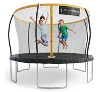 SportPlus Trampolino Da Esterno Per Bambini Ø 366 Cm, Nero-Giallo