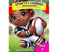 Sports and Hobbies Word Search and Colouring Book
