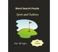 Sports and Outdoors Word Search Puzzle: Word searches wih easy to read print on sports and outdoor activities and more | 8x10 inches, 200 pages| 90+ ... Adults, holiday gift, free times, travel