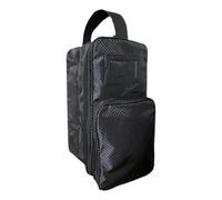 Sports Bag for Golfers, Golf Shoe Carrier Bag, Waterproof Zipper Golf Carrier Bags Shoe Bag, Large Outdoor Pocket Portable Storage Bags with Front Pocket for Women, 13.78x7.09x9.84 inches