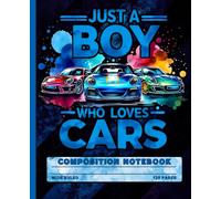 Sports Car Notebook: Cool Supercar Journal for Boys, Teen, Racing Fans, and Car Loving