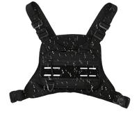 Sports Chest Bag, Men Front Vest Pack, Adjustable Training Harness, Multi Functional Storage Design, Tacticals Chest Bag for Running, Outdoor, Mobile Gear Carry