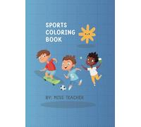 SPORTS COLORING BOOK