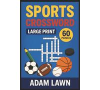 Sports Crossword: Large Print, 60 Puzzles