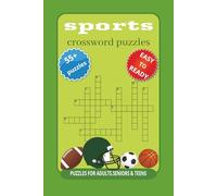 sports crossword puzzle books: Exciting Sports-Themed Crossword Challenges - Fun Brain Teasers for Athletes, Fans, and Puzzle Lovers