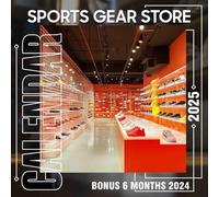 Sports Gear Store 2025: Stay Active with 18 Months of Engaging Sports Gear Features, Ideal for Organizing Your Fitness Journey