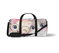 Sports Gym Duffle Bag for Yoga Dancing, Overnight Weekender Travel Bag Cute Little Kittens, Workout Carry On Shoulder Bag for Women Men