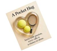 Sports Hug, Pocket Motivational Keepsake | Biglietti di incoraggiamento portatili - per giocatori, team manager, fan appassionati, pratica sul campo, giornate di allenamento, tornei di allenamento