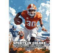 SPORTS IN COLORS: a sports coloring book for kids
