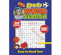 Sports Word Search: Professor Rocko Puzzle Books - 100 Action-Packed Puzzles for Sports Fans