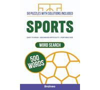 Sports Word Search Puzzle Book: 50 Puzzles to Explore 500 Sports Terms and Sharpen Your Mind (Solutions Included)