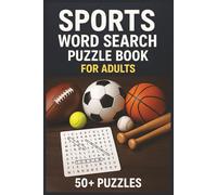 Sports Word Search Puzzle Book: Easy to Read Word Searches Featuring Classic and Modern Sports, Outdoor Games, and Physical Activities | 6x9 inches, ... Gift for Travel, Leisure, and Relaxation