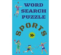 Sports Word Search Puzzle Book: Sports Word Searches puzzles easy to read print about Sports, Athletics and Game Lovers | 6x9 inches, 110 Pages | 50+ ... For all ages Children, Adults & Seniors