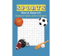 Sports Word Search Puzzle Book: Word Searches with Easy Read Print about Sport, Extrem Sports and More | 6x9 inches, 110 pages | 50+ Puzzles ... Gift for Vacation, Holidays and Free Time