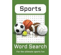 Sports Word Search Puzzle Book: Word Searches with Easy to Read Print about All Sports, Sports Categories, and More | 6x9 inches, 110 pages | 50+ Puzzles... Gift for Vacations, Holidays and Free Times