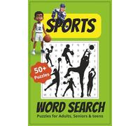 Sports Word Search Puzzle Book: Word Searches with Easy-to-Read Print About Sports, Activities, Athletics and More | 6x9 inches, 110 pages | 50+ ... Gift for Vacations, Holidays and Free Times