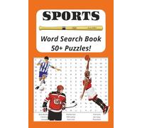 Sports Word Search Puzzle Book: Word Searches with Easy to Read Print about Sports, Athletics, and more | 6x9 inches, 110 pages | 50+ Puzzles…Gifts for Vacations, Holidays and Free Times