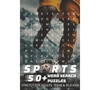 Sports Word Search Puzzle Book: Words Searches with Easy to Read Print about Sports, Football, Players and More | 6x9 inches, 110 pages | 50+ Puzzles ... Gift for vacation, Holidays and Free Times.