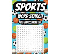 Sports word search puzzle: Word Searches For Any Sports Lover, Sports Themed, Sports Enthusiast. Easy To Read | 50+ Puzzles | 6x9 inches, 110 pages | Great for Holidays, Vacations & Relaxation.