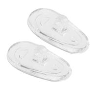 SPORTS WORLD VISION Occhiali Naselli | Naselli morbidi in silicone a forma di A di altissima qualità per occhiali | 13mm Naselli per occhiali avvitabili da in 2 paia