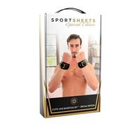 Sportsheets Cuffs and Blindfold Set - Special Edition