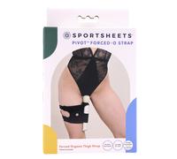 Sportsheets Pivot 2 in 1 Forced-O Strap Black