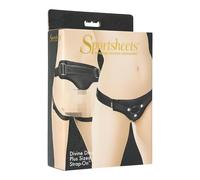 Sportsheets Plus Size - slip per strap-on (nero)