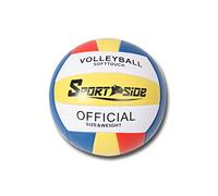 SPORTSIDE - Pallone da volley di qualità A+ - Gioco di pallone - Pallone da volley - Allenamento - 046591 - Multicolore - Plastica - 21 cm - Articolo sportivo.