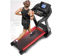 Sportstech - F37s Tapis Roulant Pieghevole, Dotata di LED Tapis Roulant Professionale con 15 Livelli di Inclinazione, 7 Cavalli Tapirulan Pieghevole, Cuscino con Display LCD e Console