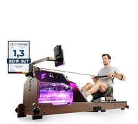 Sportstech - WRX1000 Water, Pieghevole per Casa, Premium ad Acqua con Tecnologia Pulse Serbatoio dell'Acqua a 7 Zone LED e Display LCD, Abbronzatura